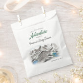 アドベンチャーワアウェイズフォレストベビーシャワー山 フェイバーバッグ (クリップ留めされた状態)