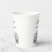 アドベンチャーワアウェイズフォレストベビーシャワー山 紙コップ (右)