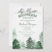 アドベンチャーワアウェイズフォレストマウンテンズスノー引退 招待状 (正面)