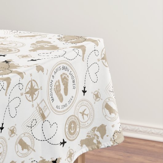 アドベンチャーワアウェイズベビーシャワーテーブルクロス テーブルクロス (インサイチュ)