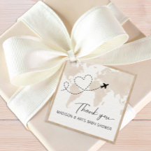 アドベンチャーワアウェイズベビーシャワーメッセージカード