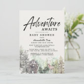 アドベンチャーワアウェイズマウンテンベビーベイビーシャワーの侵入者 招待状 (スタンド正面)
