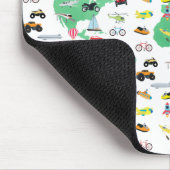 アドベンチャーワアウェイズワールドマップビークル マウスパッド (コーナー)