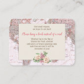 アドベンチャーワアウェイズワールドマップブックリクエスト エンクロージャーカード (正面)