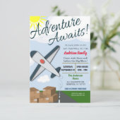 アドベンチャーワアーズムービングパーティの招待状 招待状 (スタンド正面)