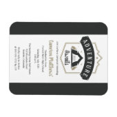 アドベンチャーワイーズキャンプ卒業パーティー マグネット (横)