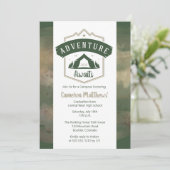 アドベンチャーワイーズキャンプ卒業パーティー 招待状 (スタンド正面)