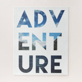 アドベンチャーワードアート旅行写真 ジグソーパズル