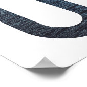 アドベンチャーワードアート旅行写真 ポスター (角)