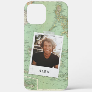 アドベンチャーヴィンテージスタイリッシュマップの写真 iPhone 12 PRO MAX ケース