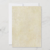 アドベンチャーヴィンテージブライダルシャワー 招待状 (裏面)