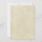 アドベンチャーヴィンテージベビーシャワー招待状 招待状 (裏面)