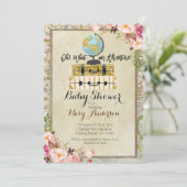 アドベンチャーヴィンテージベビーシャワー招待状 招待状 (スタンド正面)