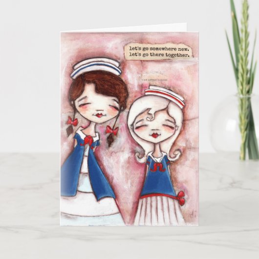 アドベンチャー共有 – 誕生日カード カード (正面)