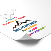 アドベンチャー待ちやる気を起こさせる- Kids Poster! ポスター (角)