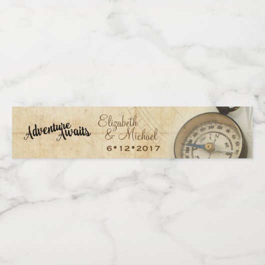 アドベンチャー待ちウォーターボトルラベル ペットボトルラベル (シングルラベル)