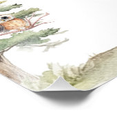 アドベンチャー待ちクマ推測おむつラッフルポスター フォトプリント (角)