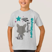 アドベンチャー待ちタグレスコンフォートソフト® Tシャツ (正面)