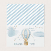 アドベンチャー待ちテディベア赤ちゃんシャワー折りたたみ (外部フラット)