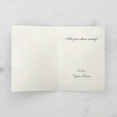 アドベンチャー待ちバニー熱気球グリーティング カード (内部)