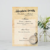 アドベンチャー待ちメニューカード (スタンド正面)