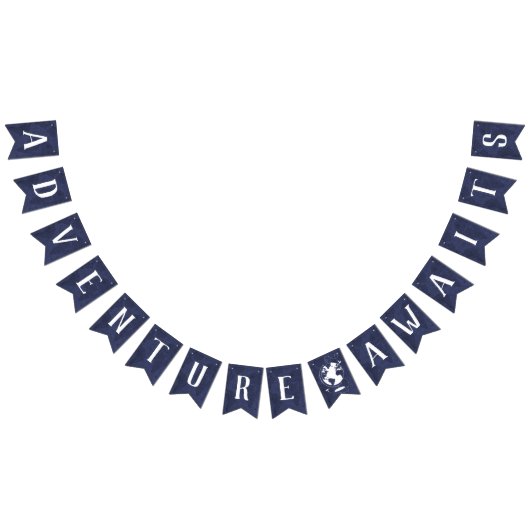 アドベンチャー待ち受けバナー、飛行機 バンティングフラッグ (全)