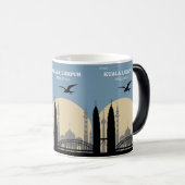 アドベンチャー待ち時間：クアラルンプールMalaysia Travel モーフィングマグカップ (正面右)