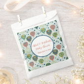 アドベンチャー待ち熱気球セージ赤ちゃんシャワー フェイバーバッグ (クリップ留めされた状態)