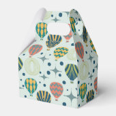 アドベンチャー待ち熱気球セージ赤ちゃんシャワー フェイバーボックス (裏面サイド)