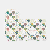 アドベンチャー待ち熱気球ベビーシャワー フェイバーボックス (折り畳みなし)