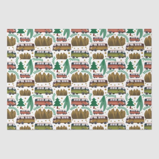 アドベンチャー待ち男女兼用：赤ちゃんシャワー 薄葉紙 (正面)