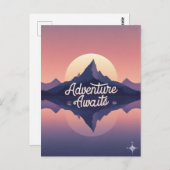 アドベンチャー待ち自然はがき ポストカード (正面/裏面)