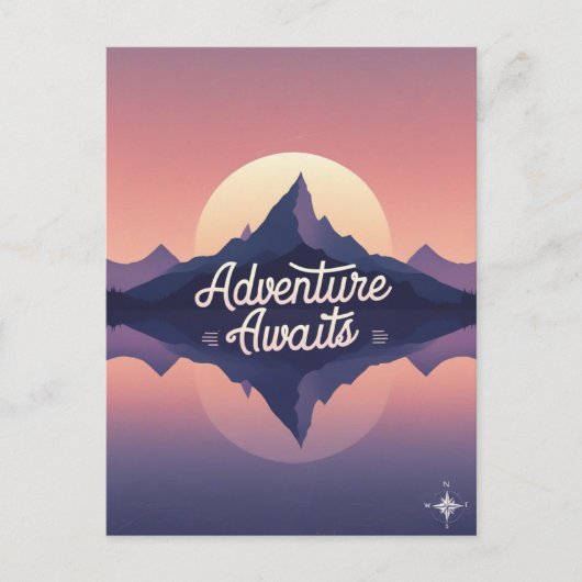 アドベンチャー待ち自然はがき ポストカード (正面)