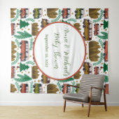 アドベンチャー待ち:キャンパーニュートラルベビーシャワー タペストリー (インサイチュ(横))