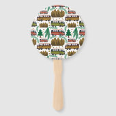 アドベンチャー待ち：キャンパーニュートラルベビーシャワー ハンドファン (裏面)