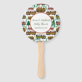 アドベンチャー待ち:キャンパーニュートラルベビーシャワー ハンドファン