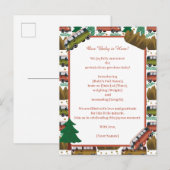 アドベンチャー待ち:キャンパー男の赤ちゃん 案内ポストカード (正面/裏面)