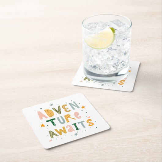 アドベンチャー待ち スクエアペーパーコースター (インサイチュ)