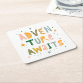 アドベンチャー待ち スクエアペーパーコースター (アングル)