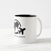 アドベンチャー待ち ツートーンマグカップ (正面右)