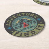 アドベンチャー待ち ラウンドペーパーコースター (アングル)