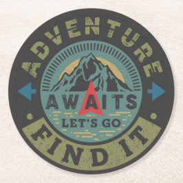 アドベンチャー待ち ラウンドペーパーコースター