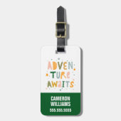 アドベンチャー待ち ラゲッジタグ (正面縦)