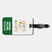 アドベンチャー待ち ラゲッジタグ (裏面横)