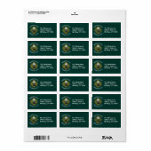 アドベンチャー待ち/差出人住所ラベル ラベル (フルシート)