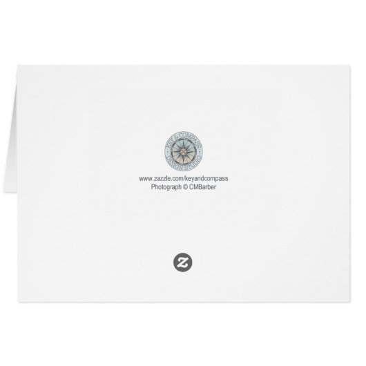 アドベンチャー待ち |旅行用写真グリーティングカード (裏面横)