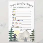 アドベンチャー待ち！絵文字の赤ちゃんシャワーゲーム (正面)