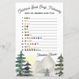 アドベンチャー待ち！絵文字の赤ちゃんシャワーゲーム