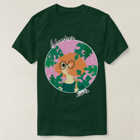 アドベンチャー待ち Tシャツ (デザイン正面)