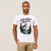 アドベンチャー待ち Tシャツ (正面フル)